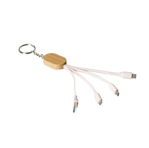 Eco-friendly materials Biodegradable Cable Wheat Straw Eco Friendly Mobile Phone Charger 3 in 1 Data Charging cables