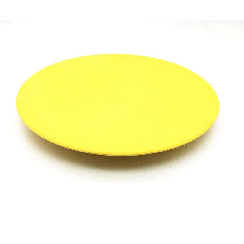 Eco-Friendly Reusable Biodegradable Elegant Bamboo Fiber Round Serving Plates