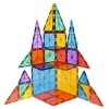 Educational Construction 3D Magnetic Building Tiles for Kids Magnetic Building Blocks Toys Set With Rivet