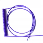 elastic 7core 1mm2 Retractile Coiled & Spiral Control Cable
