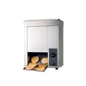 Electric commercial conveyor machine hamburger bun toaster conveyor belt toaster for home