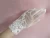 Import Elegant lace white pearl embroidery bridal wedding gloves for women from China