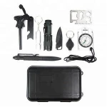Emergency survival kit outdoor Durable hard Plastic Box Travelling SOS Equipment Adventure