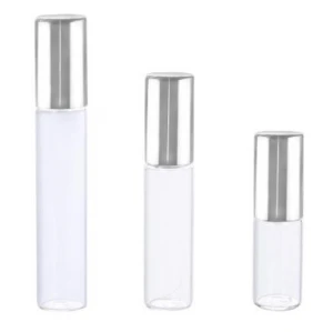 Empty Aromatherapy Essential Oil Roller Ball Roll On Glass Bottles