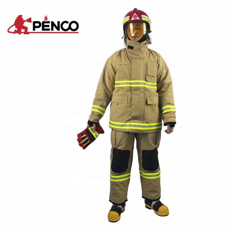EN469 Fire retardant fireman suits firefighter suits