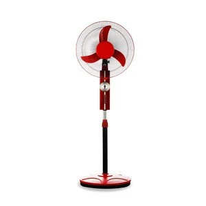 Energy saving AC/DC solar fan 12v BLDC motor stand fan with adapter