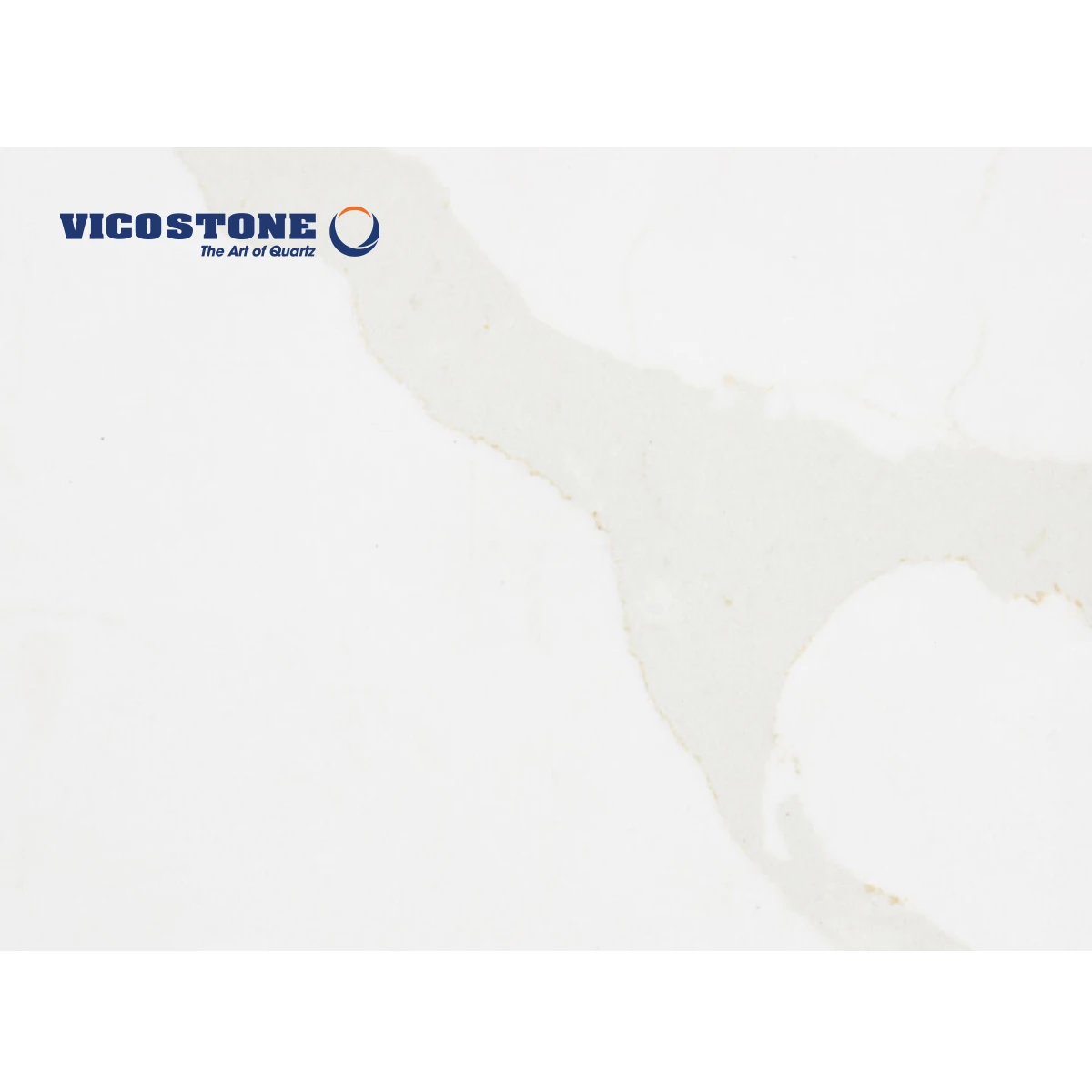 Engineered Quartz Stone - Vicostone Calacatta BQ8270 first engineered stone in the world to accurately capture Calacatta