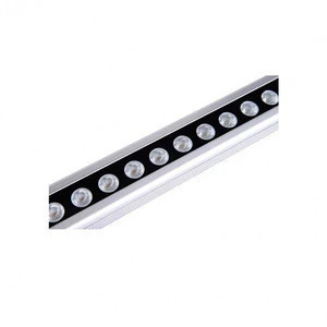 Epistar chip IP65 DMX RGB outdoor 12w led linear wall washer light