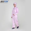 ESD Cleanroom Garment Antistatic Working Jumpsuit In Safety Clothing