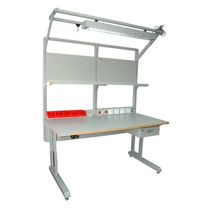 ESD lab woodworking benches with cold rolled steel leg