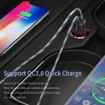 Essager 2021 New Arrivals Smart Car Charger QC3.0 30w For All Cars