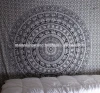 Ethnic Mandala Bedspread 100% Cotton Printed Indian Bedspread