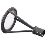 ETL DLC CE best selling modern pathway landscape post top street lamp 3m 50w outdoor led garden lighting pole lights fixtures