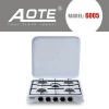 Euro style 5 burner table top gas stove /cooktop