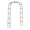 European Arch Flower Frame Best Selling Outdoor Simple Design   Plastic Garden Arch for Climbing Plants
