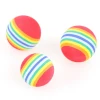 eva balls antenna toppers aerial/bouncing ball Golf Tennis Practice Training Balls EVA Rainbow Colors