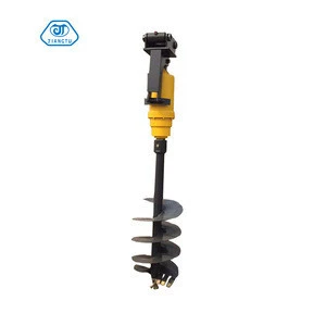Excavator Hydraulic Earth Auger Attachment