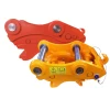Excavator manual quick hitch hydraulic quick coupler for safety use with double lock for 20T excavator
