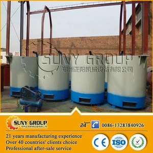 Exhaust recover biomass wood charcoal carbonization stove/kiln