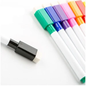Explosive model erasable whiteboard marker white blackboard marker pen for children