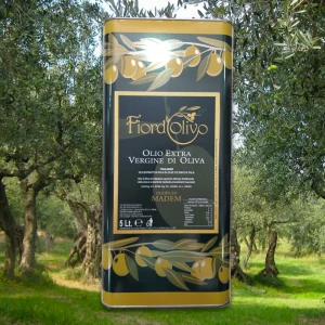 Extra Virgin Olive Oil 100% Made in Italy 2020 Cold Pressed Pure Food Cooked Can (tinned) Children HACCP Sweet