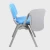 Import Fabric Student Training Meeting Chair With Writing Board Government Organ School Chair from China