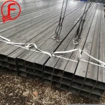 FACO shs tube q235 hollow section black welded steel large diameter square pipe