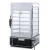 Factory Commercial 5 Layers Electric Steamer Stainless Steel Steamed Glass Food Warmer Display Showcase