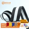 Factory Custom ,32mm 38mm Polyester cotton Webbing Three twill ribbon  Backpack strap for bags straps webband