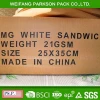 Factory custom food grade printed sandwich wrapping paper
