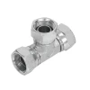 Factory Direct Sales Hydraulic fittings 3AB female threads carbon steel hydraulic swivel tee fittings