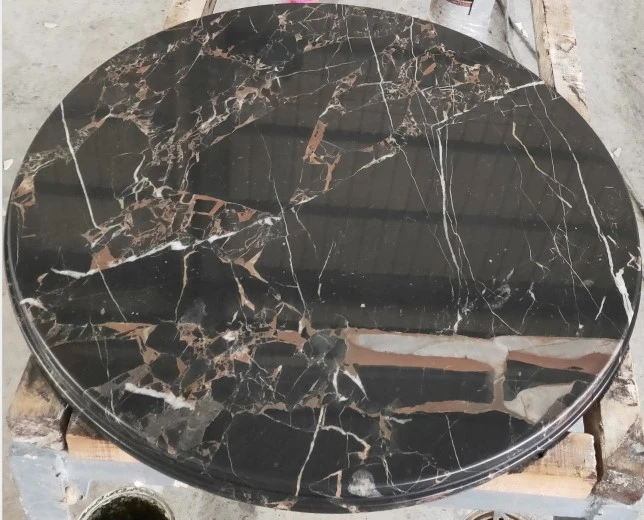 factory directly sale nature stone marble dining table top for dining room