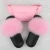 Import Factory hot sale 2021PVC matte jelly bag rhomboid belt bag with lady fox fur slippers set from China