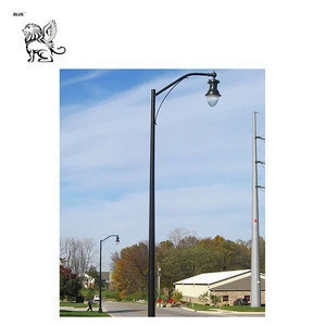factory price custom design street cast aluminum lamp pole ILL-022