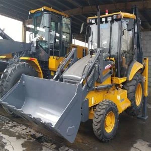 Factory price product tractor with loader and backhoe from China