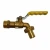 Import Factory Supplier high quality all Brass Kitchen garden basin wash machine Water copper Bibcock from China