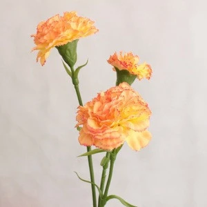 Factory supply handmade artificial carnations /dried carnations China flower hot sales