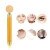 Import Factory Supply vibration facial massager 24k golden bar cosmetic magnetic massage stick beauty pulse skin care japan from China