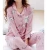 Import Factory Wholesale Cute Rabbit Cartoon Graphic Turn Down Collar Long Sleeve Home Suit Womens Pajama Set Cotton Sleepwear Women from China