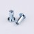 Import Factory wholesale round head semi tubular rivet with custom logo from China