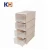 Import Factory Wholesale Stackable 4 Layer Plastic Storage Drawers For Kids from China