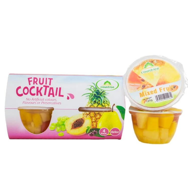 Famous brand Fruit Cocktail Canned of Tropical Fruits in Syrup