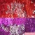 Import Fancy table cover cloth decorative wedding square sequins paillettes fabric from China