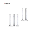Fanen Laboratory 25ml 50ml 100ml Graduated Cylinder Glass Graduated Cylinder