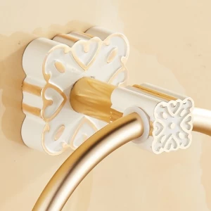 Fapully Luxury Brass Gold Towel bar,Towel Holder, home decoration Bathroom Accessories Towel Ring