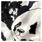 Fashion design 100%cotton AOP poplin cotton fabric for women dresses garment