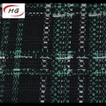 Fashion lady acrylic poly tweed check style fabrics