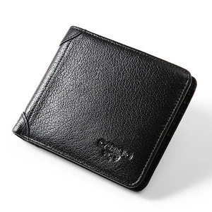 Fashion man other wallets &amp; holders business card holder case credit wallet genuine leather coin clutch purse men&#39;s wallet