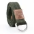 Import Fashion top quality canvas double D-ring casual belt for men and women with indoor knit style from China