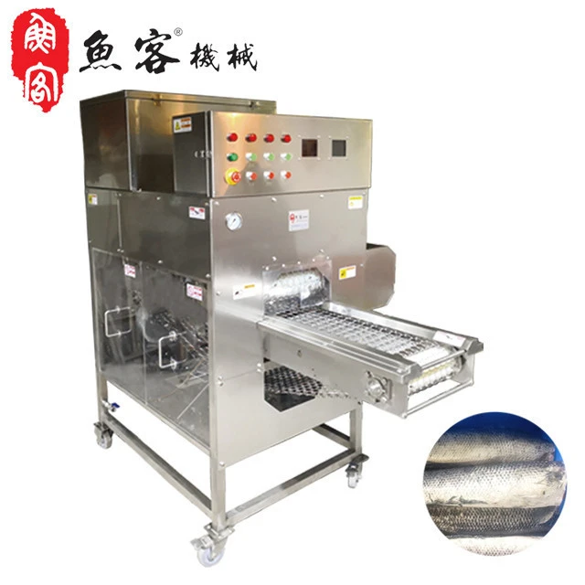 FCM658 Factory Price Multi-Size Fish Scale Removing Machine Customer Customized Fish Washing Machine Fish scale peeler machine